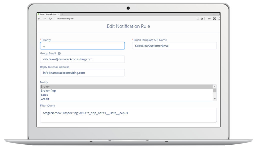 Notifications - Northteq