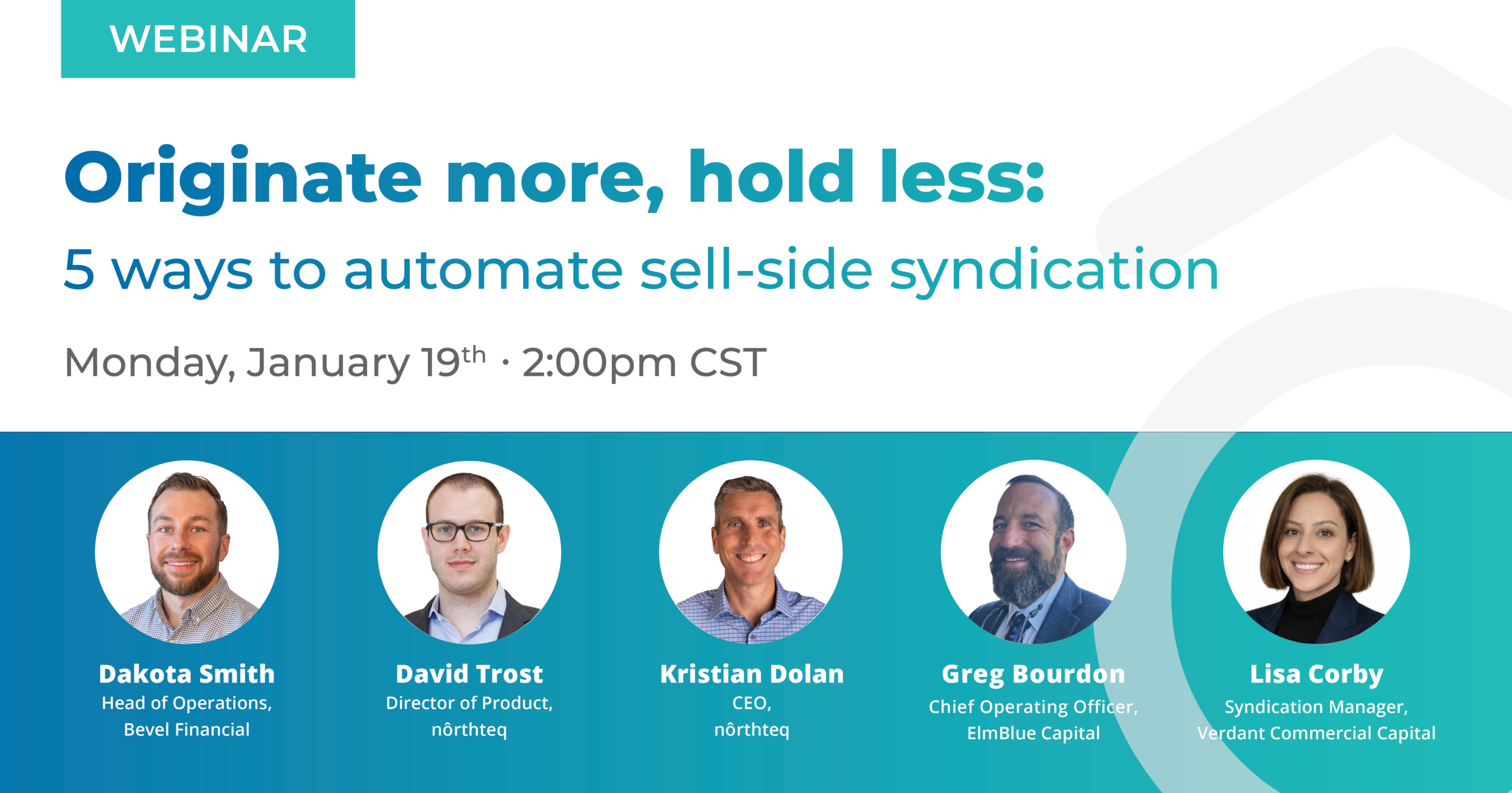Webinar - Originate more, hold less: 5 ways to automate sell-side ...